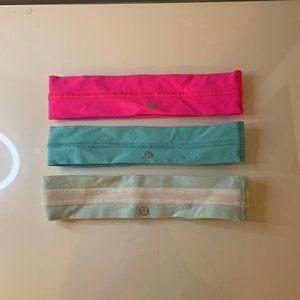 Lululemon Women’s Headbands (3) Bundle One Size